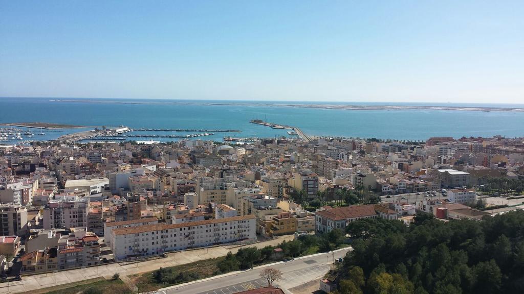 Ferienwohnung El Balco De Les Salines Sant Carlos de la Ràpita Exterior foto